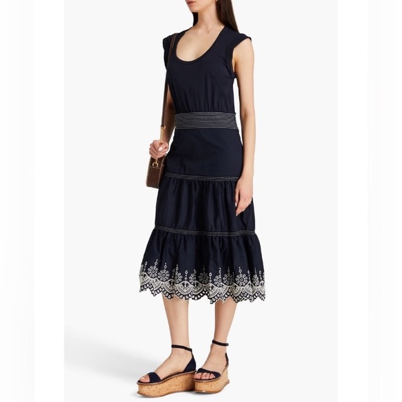 Veronica Beard Amaia Midi Dress - M - Picture 1 of 9